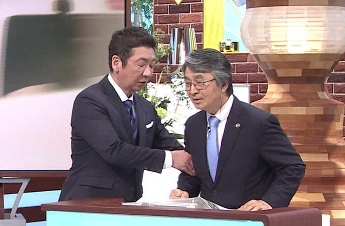 【動画】「ミヤネ屋」、放送中に突然弁護士がろれつが回らなくなって病院へ緊急搬送