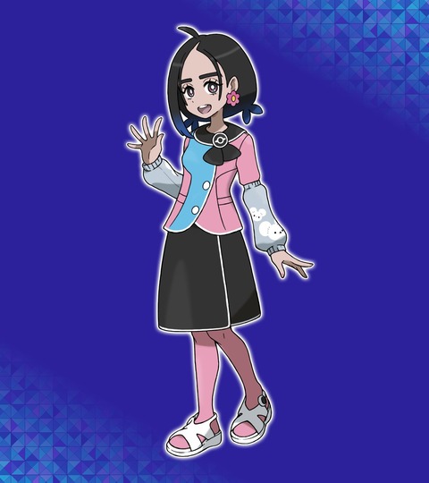 【画像】新作ポケモンの受付のお姉さんエチエチwww