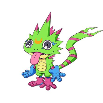 ゲッコーモンの究極体？の新デジモン発表