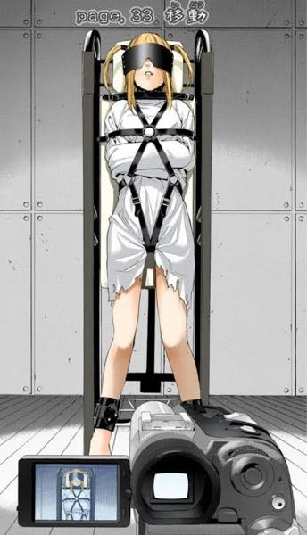 【画像】デスノートのミサミサ、この状態で50日間耐えきるwww