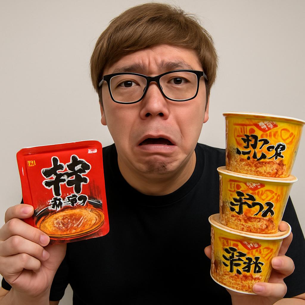ヒカキンの「辛みそきん」に虫混入の報告 お詫びの品はカップ麺3個 日清の対応に被害者は不満