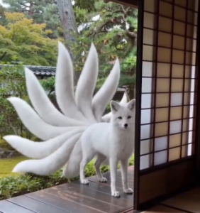 九尾の狐が目撃されたか？