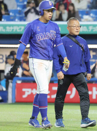 中日・岡林、肉離れの疑いで抹消へ・・・・・・