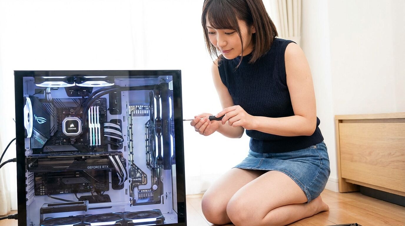 【自作er（笑）】ゲーミングPCは簡単に自作出来るとSNS令和にはバレてしまう‥‥