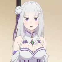 【画像】リゼロのエミリアさん、とんでもない衣装を着てしまうwww