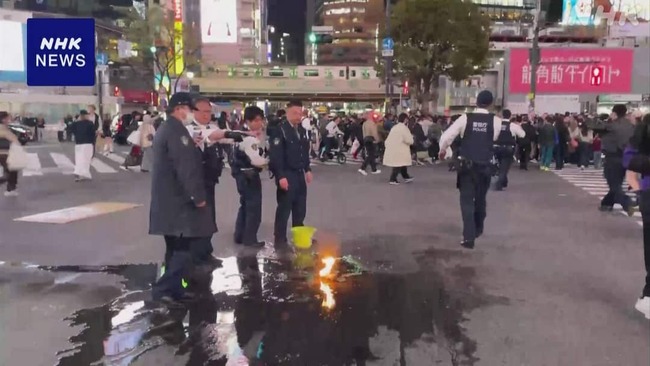 【緊急】渋谷スクランブル交差点でジョーカー