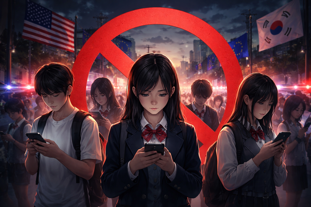 世界は未成年のSNS禁止の方向へ、日本も近くそうなるのか？