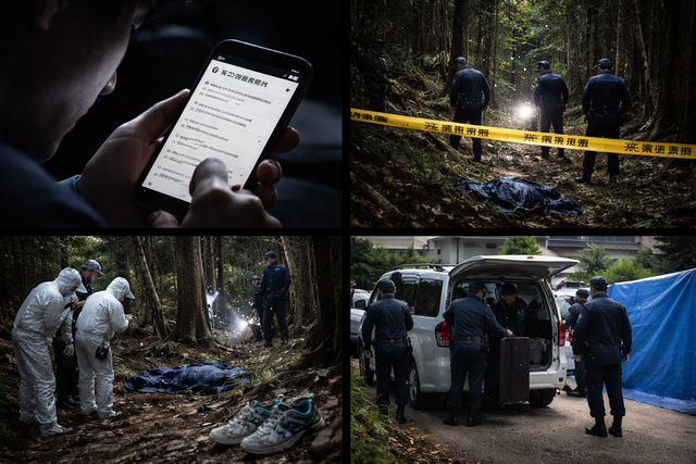 【悲報】父親、スマホで「遺体の遺棄方法」を検索していたと判明…位置情報から発覚　京都・南丹市小学生事件