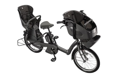 【画像】2児のママさん、子乗せ3人乗り自転車を「卒業」してしまう