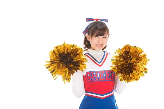 【画像】女子高生チアリーディング部の部室、エッチすぎる