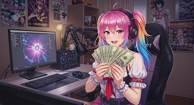 【悲報】VTuber「案件は100万から受けます、何故なら正当にVに還元されないから。Vを経由しないと売れないのにおかしいです！」