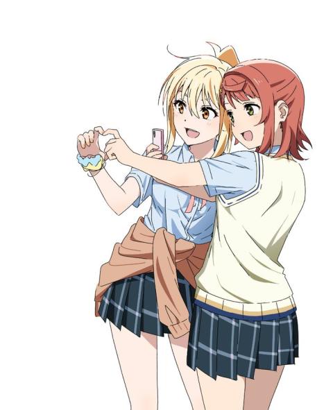 【画像】歩夢と愛の体型の差が残酷すぎる【ラブライブ！虹ヶ咲】