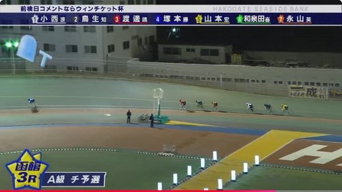 【爆笑】競輪選手さん「うわっ！びっくりしたぁ！急にスピード出さないでよ！」