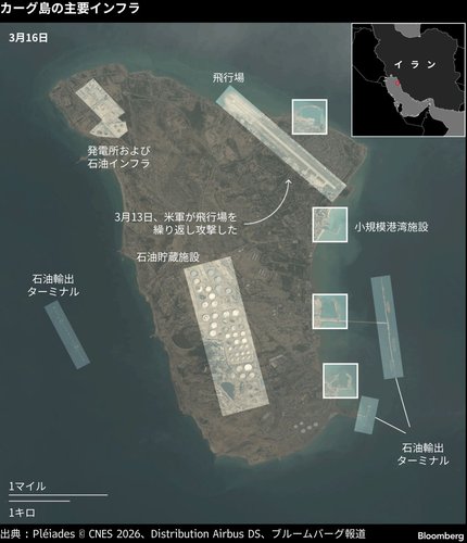 【衝撃】アメリカさん、停戦期限前にイランの原油要衝をガチで爆撃してしまう