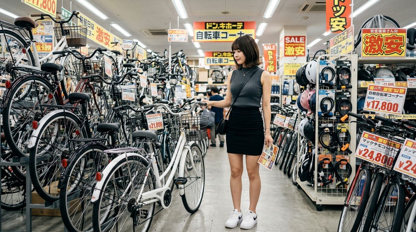 【ドンキ速報】例の鍵もライトもない「1万円自転車」が売れてる模様‥‥
