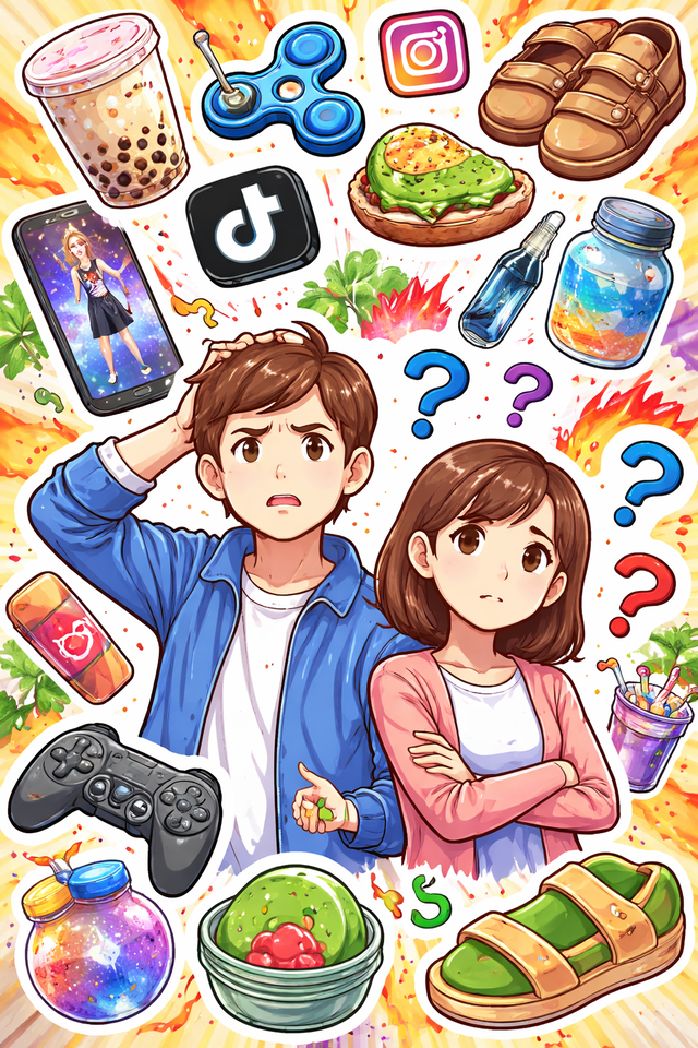 【謎】なぜか大流行したけど理解できなかったもの挙げろ