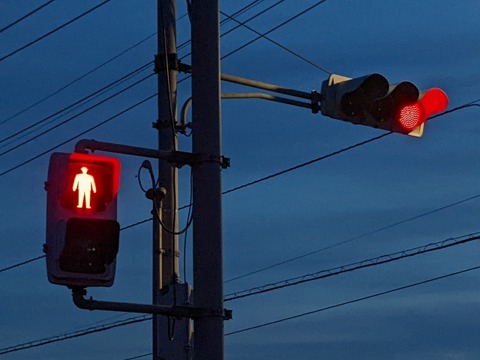 赤信号進入ワイ「ふぅ…今のはギリギリやったな(バックミラーチラッｗ)」後続の5台「「…」」⇒！