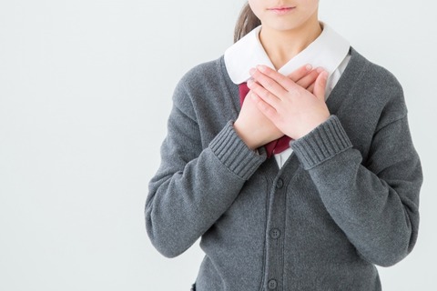 【画像】書道部のお胸、限界突破www