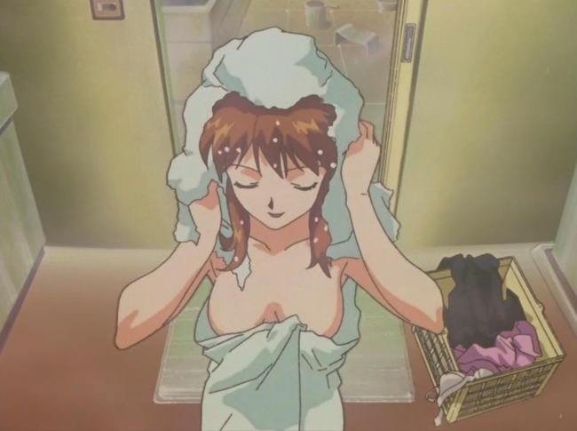 【画像】ユニゾン回の惣流アスカさん、胸が大きすぎてしまうwww