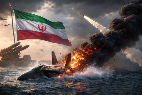 【うわあああ】イラン、ついに米軍戦闘機まで落としてしまうwww