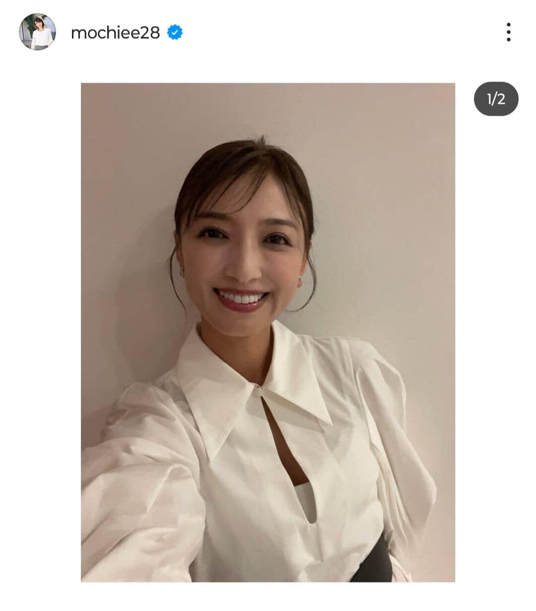 【芸能】奇跡の54歳…望月理恵　ミニスカすぎる純白ウェア姿