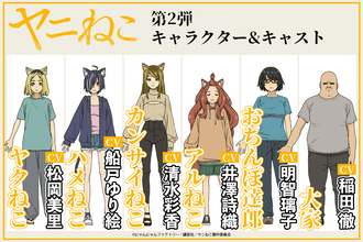 【画像】ヤニねこのキャラとキャストwww