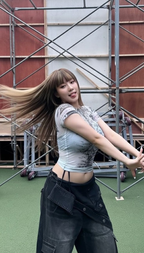 【画像】韓国のムチムチダンサーwww