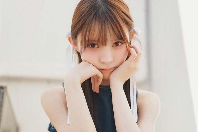 【画像】161cm40kgの色白スレンダー、AVデビューwww