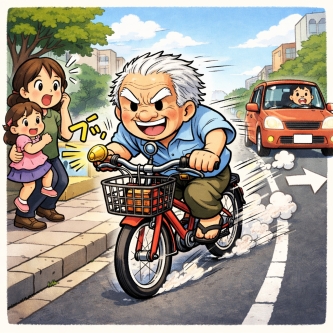 自転車新法、まったく意味なかった模様www