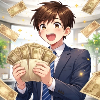 新入社員さん、基本給50万円を貰ってしまう