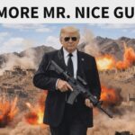 トランプ大統領、マシンガン持った画像とともに「もう『良い人』でいるのはやめた」と午前4時に投稿