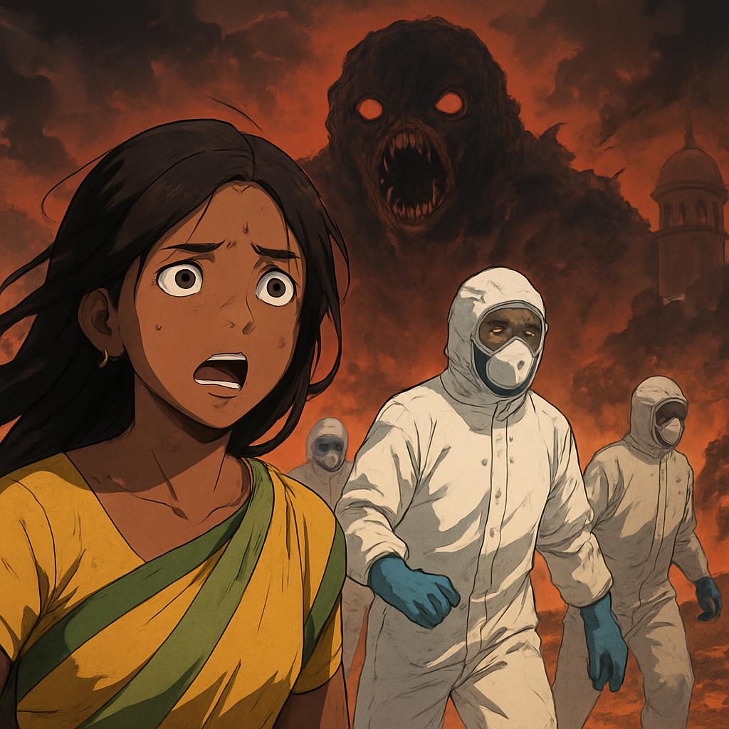 インドにエボラが上陸   #人類滅亡