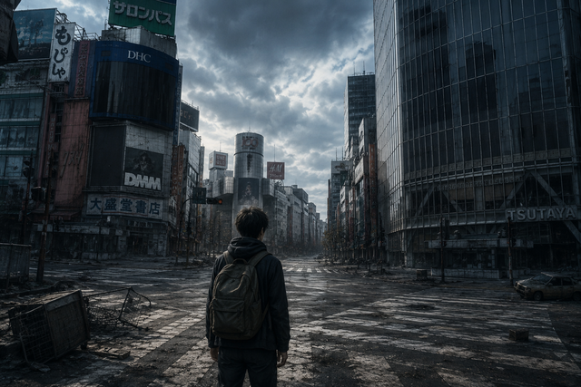 【哲学】朝起きたら自分以外の人類が消えてたら、お前らどうする？