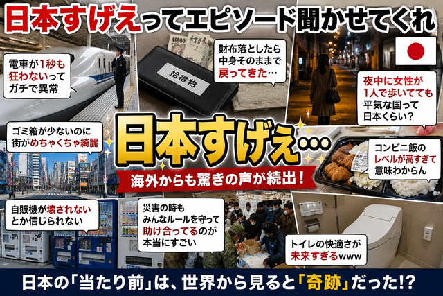 日本すげえ系の話で一番好きなやつ挙げてけ