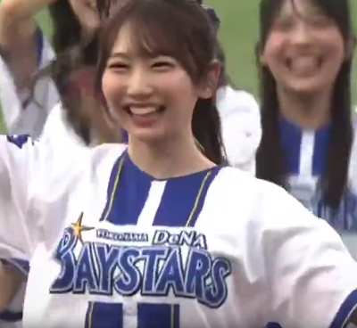 【動画】ハマスタで乳揺れ警報発令