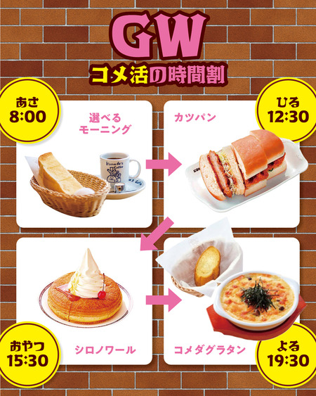 コメダ珈琲、地獄の食生活を提案してしまう