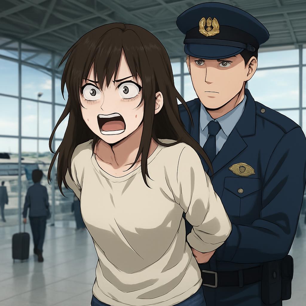 羽田空港で逮捕された２５歳指示役の女、ヤバすぎて日本終わるwww   #画像 |  生後7ヶ月の赤ん坊つれてホテルに潜伏してたみたいやな