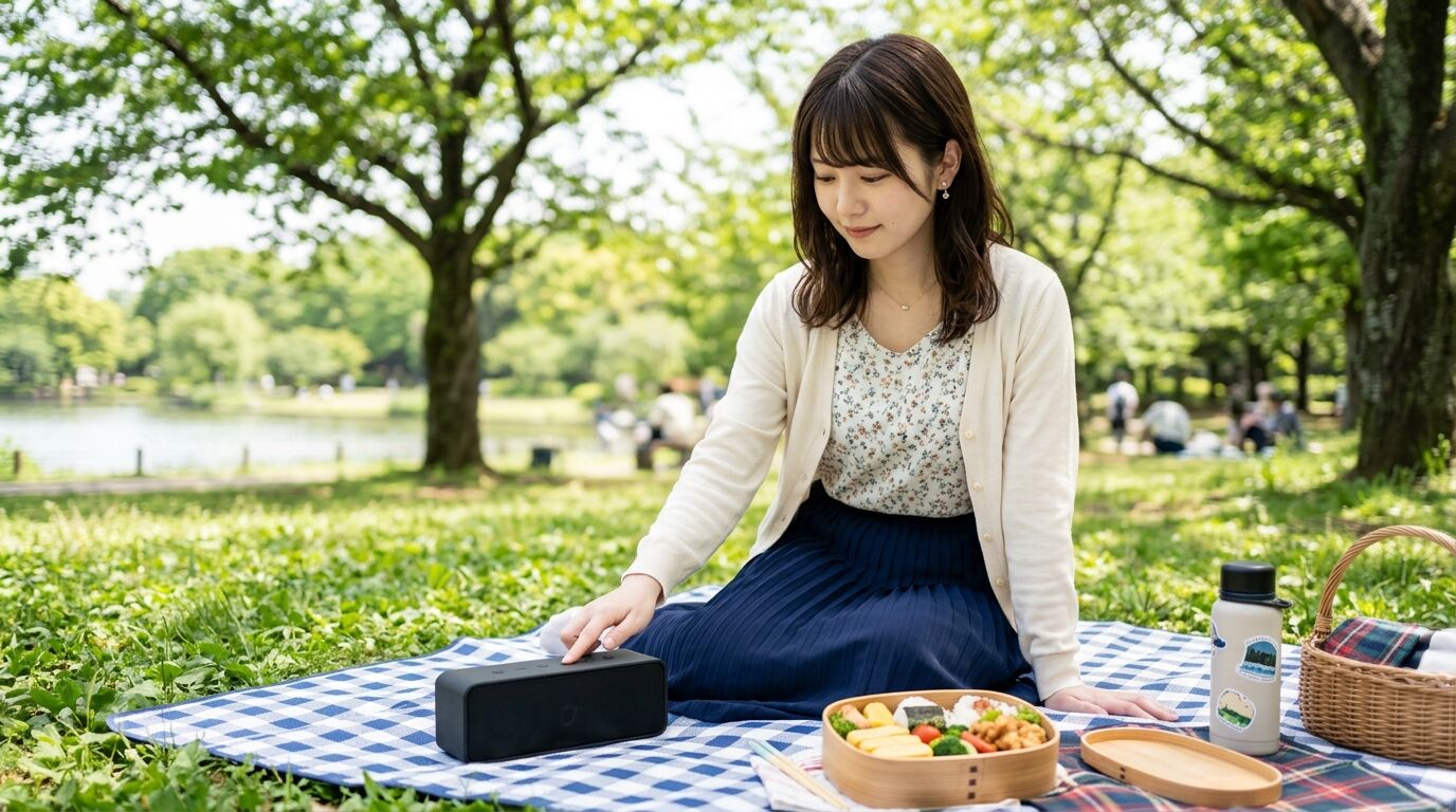 【デカップル画像】このXiaomiの新商品「Xiaomi Bluetooth スピーカー Essential（1,980円）」にイカれた機能が搭載されてると話題‥‥10台同時接続！？