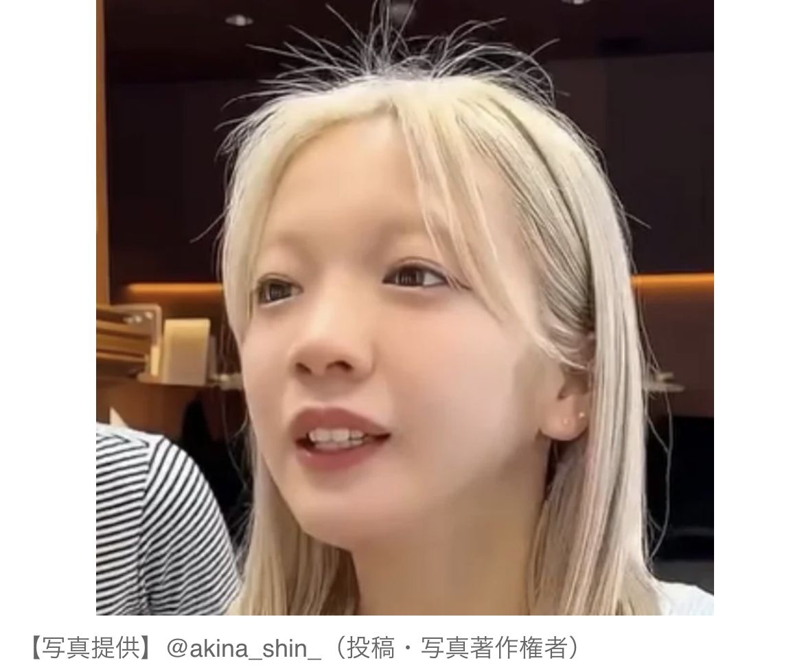 金髪の女性がアニメに憧れてハンサムショートヘアにするため来店。これもう実写じゃねーか！！