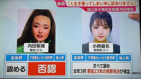 【画像】旭川女子高生殺害事件の共犯、ガチで「もったいない」www