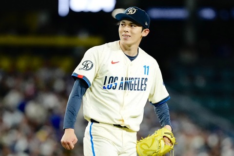 ドジャース佐々木朗希、完全復活www