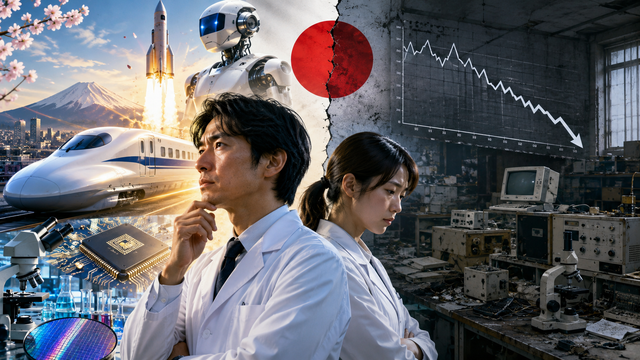 【大激論】なんで日本の科学技術力って急に衰退したんや？昔は世界トップ級だったのに