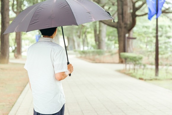 【正論】ガルちゃん民｢日傘してない男キモい。シミとか皺ができるのになんで日傘しないの？｣