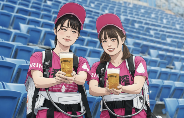 【伝説】フェミニストさん、野球場内のビール売り子クレーム「異様な光景、メジャーでは屈強な男たちがやってるのに」