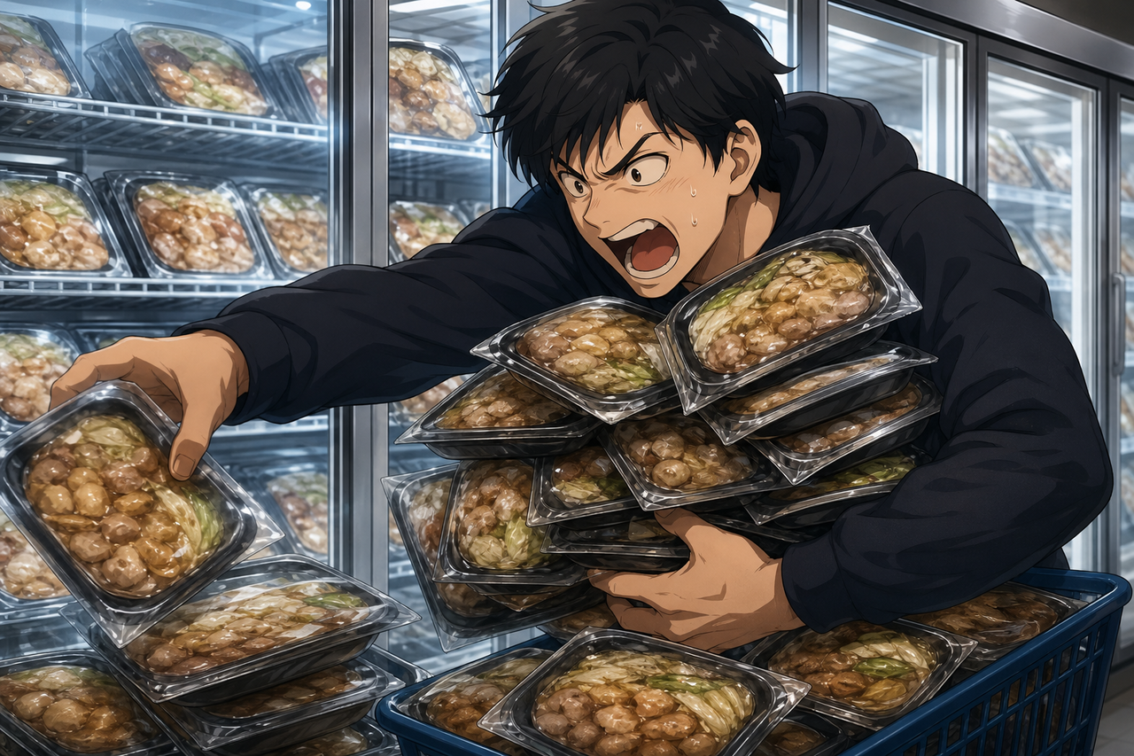 【沼飯】ローソンの冷凍ホルモン鍋がうますぎて買い占めて回ってるんだけどさwww