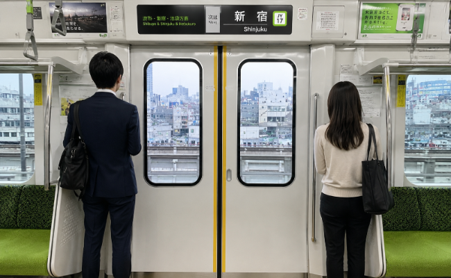 【悲報】満員電車のゲートガーディアン、マジで一歩も動かない