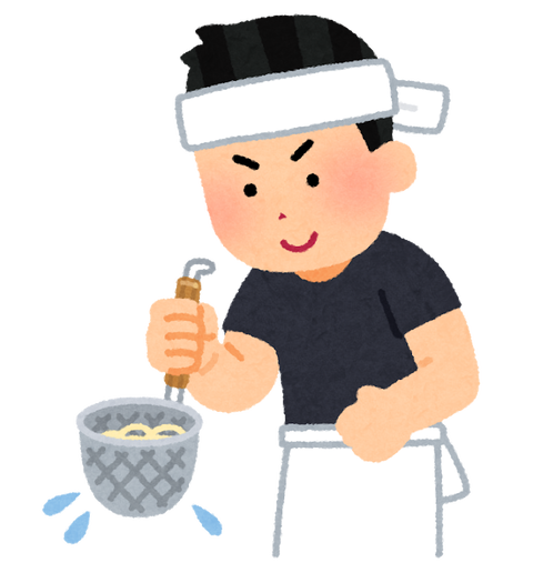 ウーバー配達員してるけどラーメン屋って楽過ぎるだろ？
