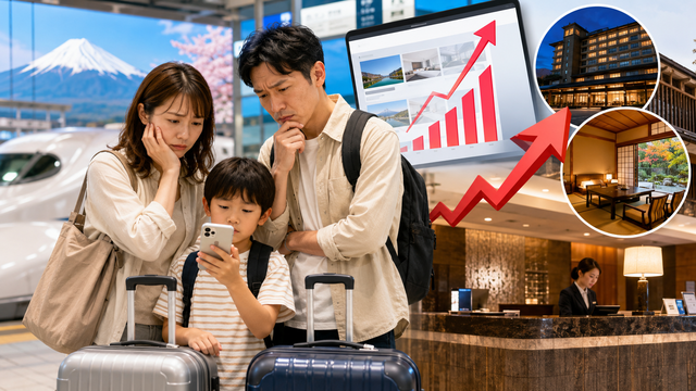 【悲報】JTB「助けて！日本人が国内旅行すらしなくなったの！」夏の旅行者6900万人、ホテル代高騰で6年ぶり減