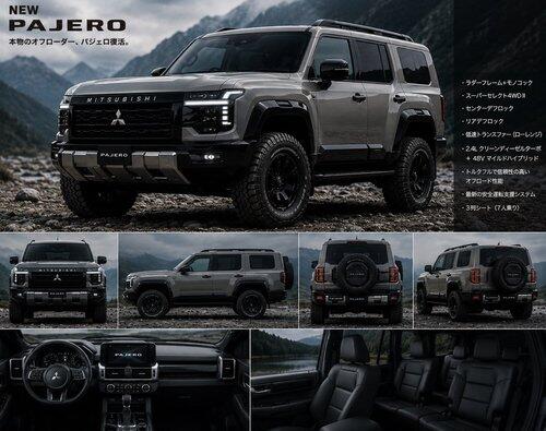 【画像】新型パジェロデビューwww