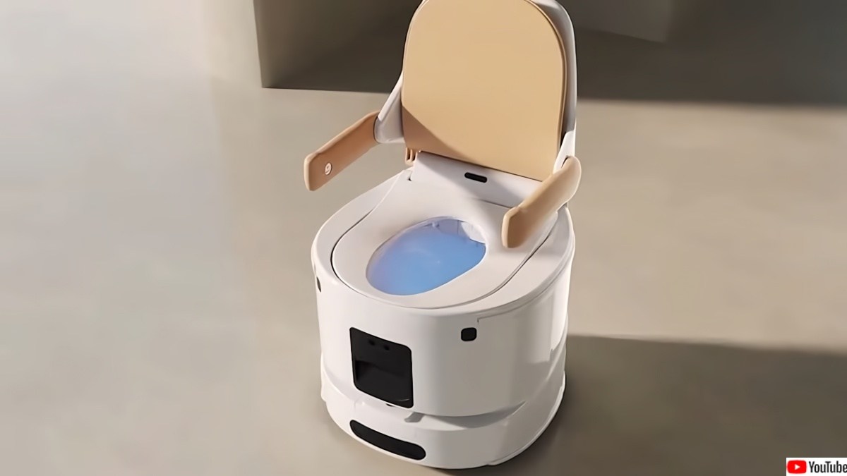「トイレに行く」のではなく「トイレが来る」時代に！自律走行のロボットトイレが登場